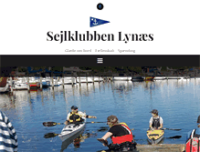 Tablet Screenshot of lynaes.dk